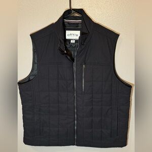 Orvis Men's Black Quilted Vest